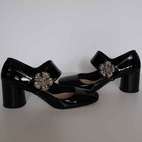 Prada Patent Leather Mary Jane Pump - Picture 1 of 10